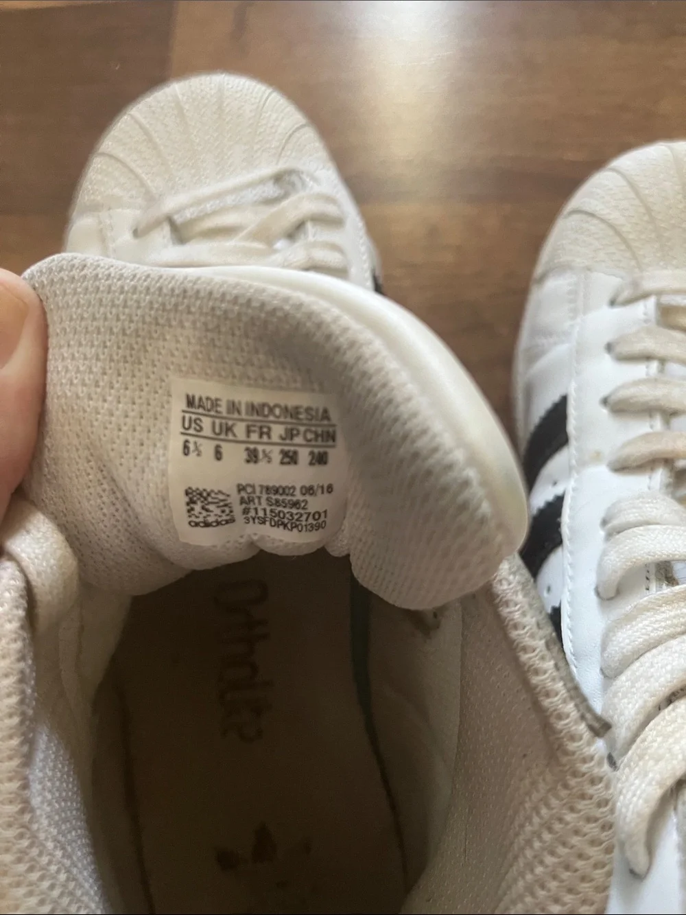 Adidas Pro Model Sneakers White High Top Size Mens Size 6.5 Women’s Size 8